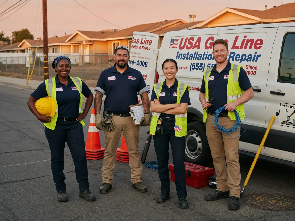 Gas Line Installation company in Red House, VA